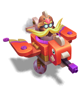 Brick Toy Corki (Ruby)